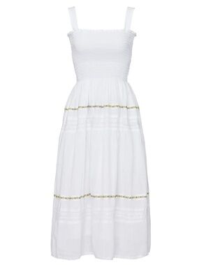THE GREAT. White Clover Dress